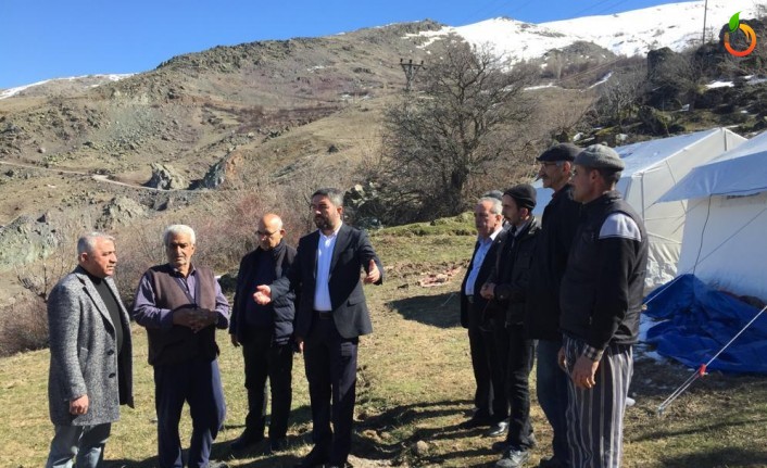 CHP Heyeti Deprem Bölgesinde