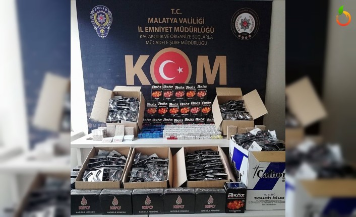 Malatya'da Kaçakçılık Operasyonu!