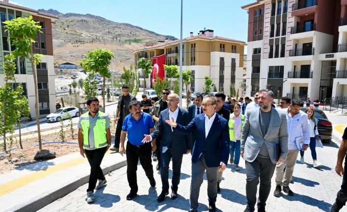 Vali Seddar Yavuz, Çalışmaları Yerinde İnceledi