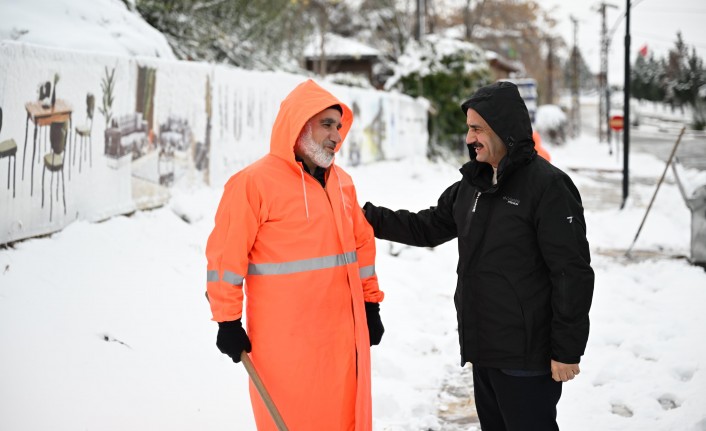 Başkan Taşkın Çalışmaları Sahadan Yönetti