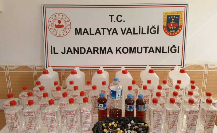 Malatya'da 72 Litre Etil Alkol Ele Geçirildi