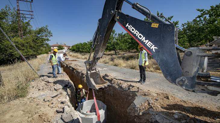 MASKİ’den 6 Mahalleye 4 Bin 220 Metrelik Kanalizasyon