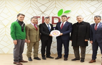 MKHE Üreticileri Birliğinden  TKDK İl Koordinatörü Murat Tunç’a Ziyaret