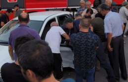 Malatya’da 2 aracın çarpıştığı kazada 5 kişi...