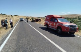 Malatya'da Çapa Motoru Devrildi; 1 ölü