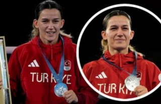 Gururumuz Hatice Akbaş, gümüş madalya kazandı