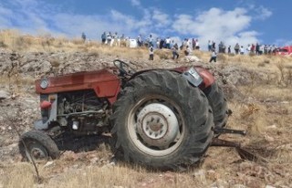 Malatya'da Traktör Şarampole Devrildi: 1 ölü