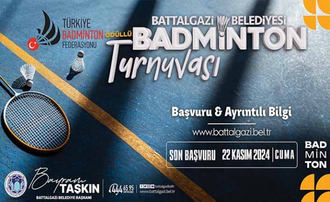 Battalgazi’de Badminton Heyecanı